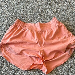 lululemon athletica Peach Hotty Hot Shorts